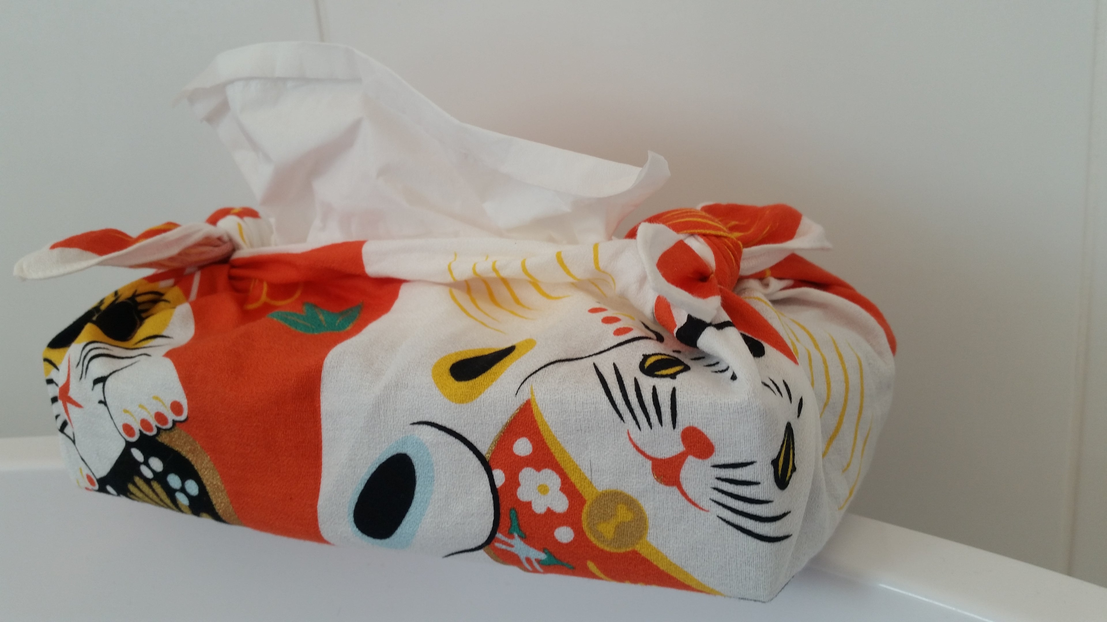 Winkekatzte 50 x 50 Spielfuroshiki