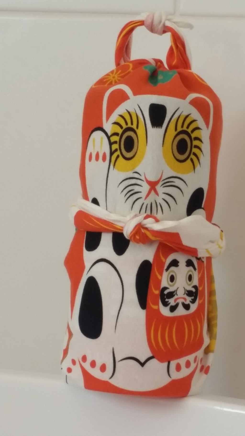 Winkekatzte 50 x 50 Spielfuroshiki