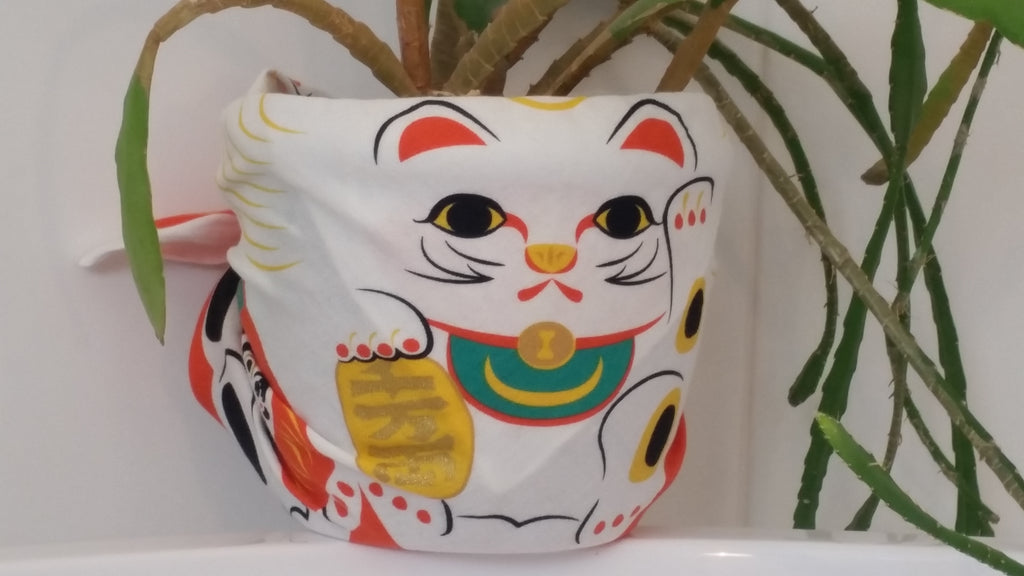 Winkekatzte 50 x 50 Spielfuroshiki