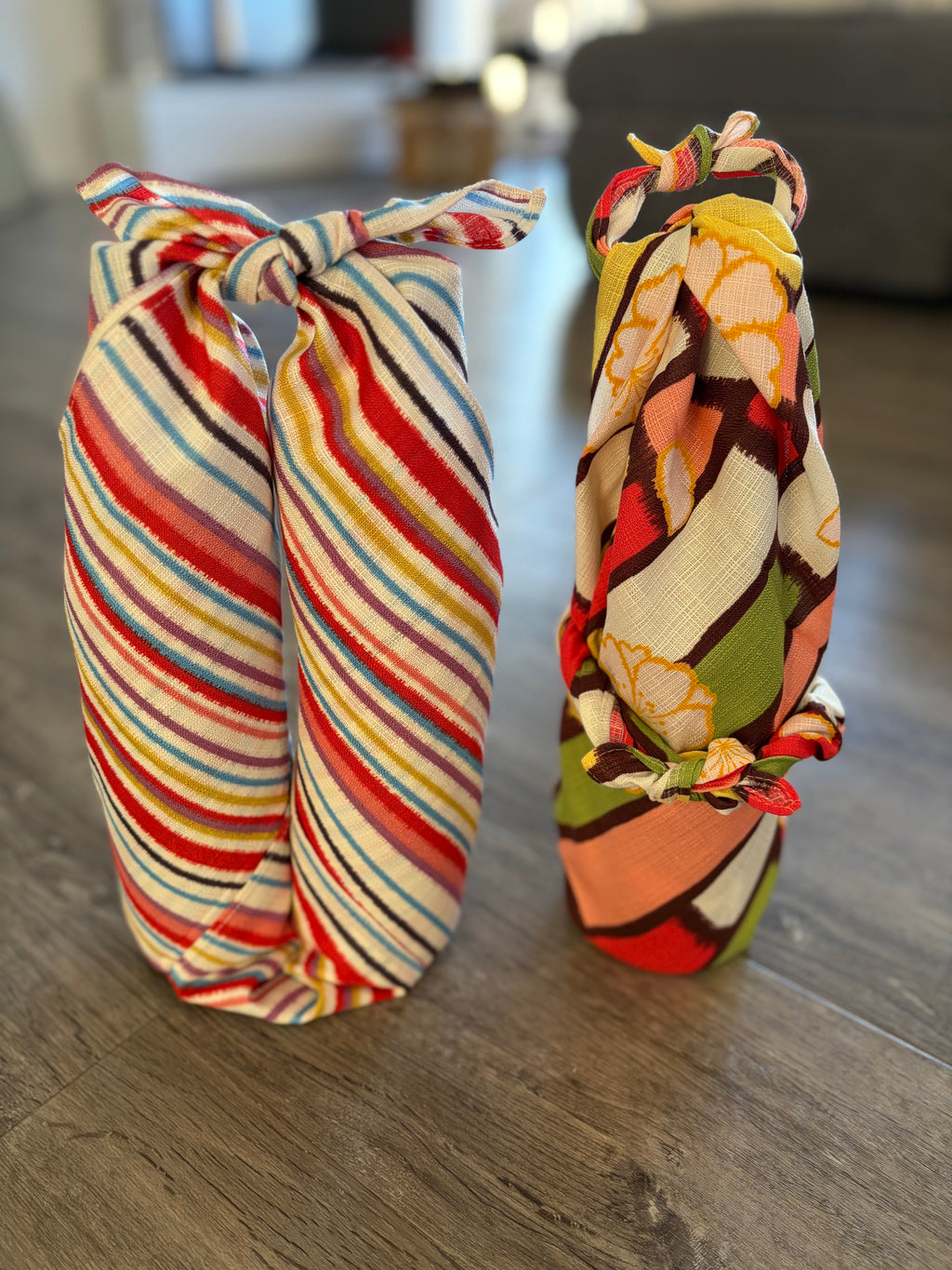 Retro Kimono Design: Streifen