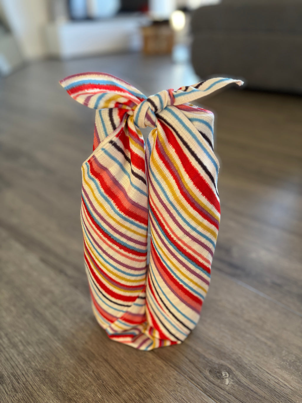 Retro Kimono Design: Streifen