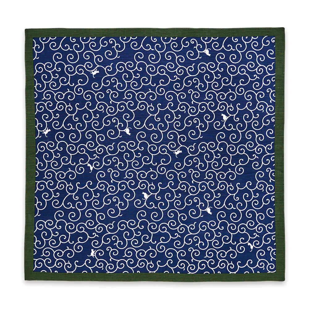 Furoshiki Arabeske mit Katze 70