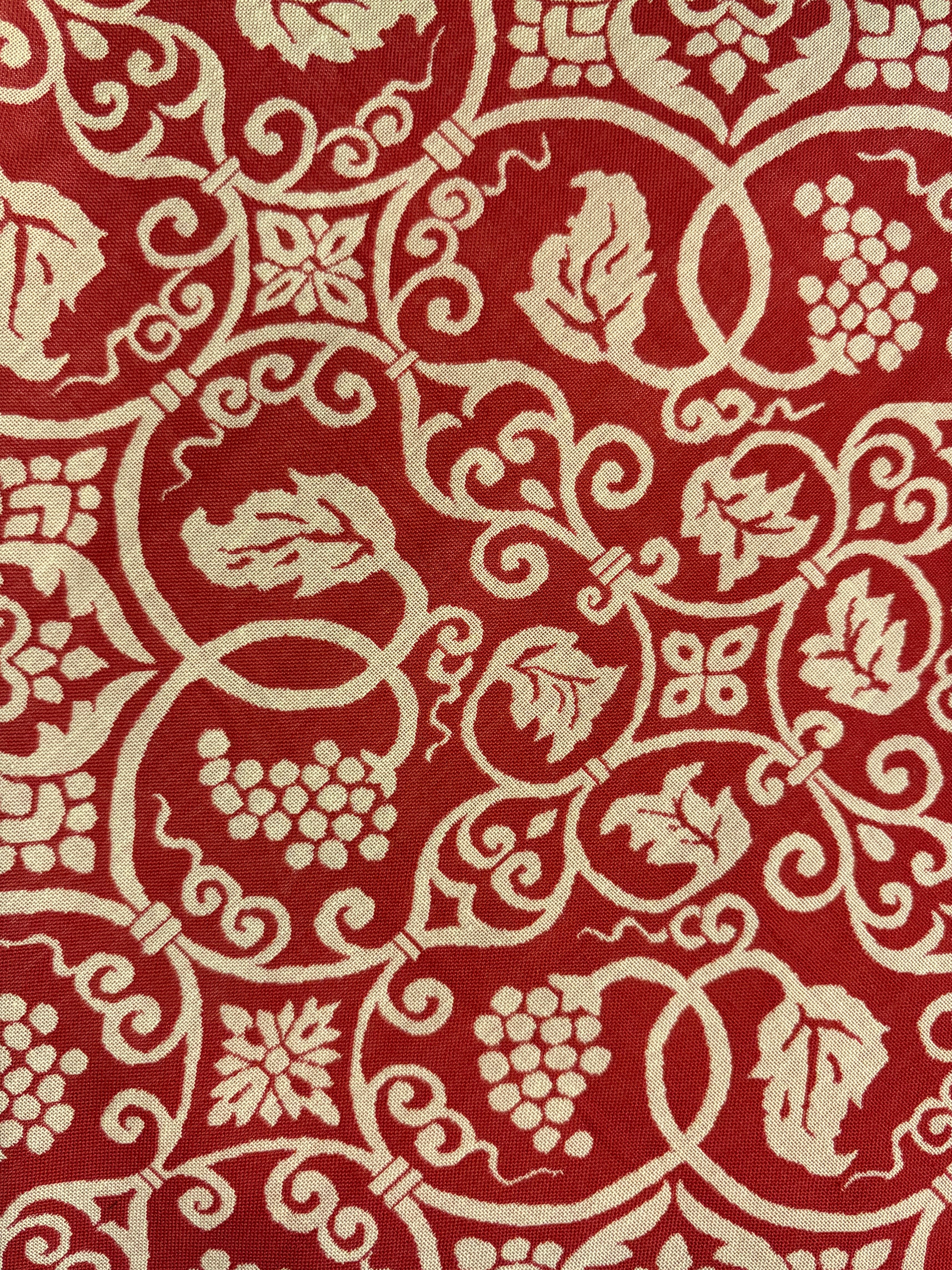 GEWEBTE große Furoshiki 120 Shosoin  Trauben und Arabeske