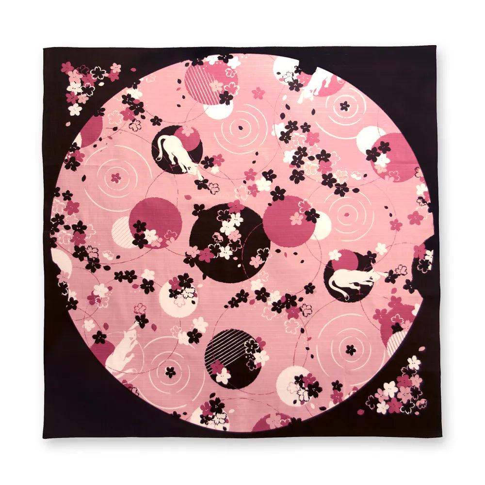 Furoshiki Hanami Katze 50