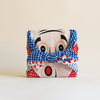 Okame Hyottoko 50 x 50 Spielfuroshiki