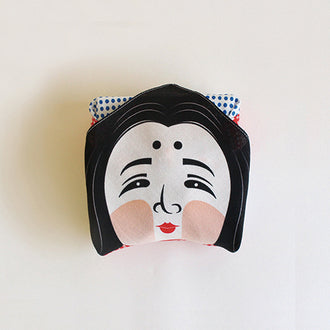 Okame Hyottoko 50 x 50 Spielfuroshiki