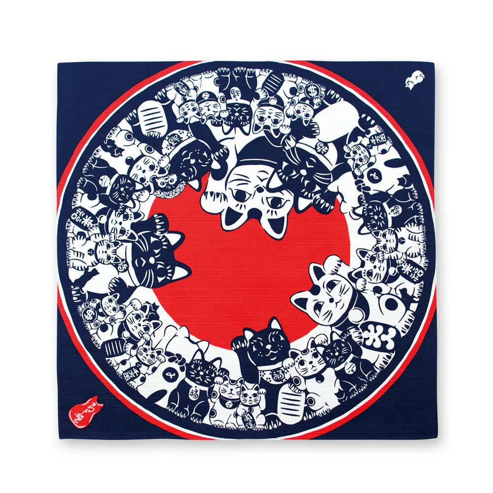 Furoshiki Winkekatze